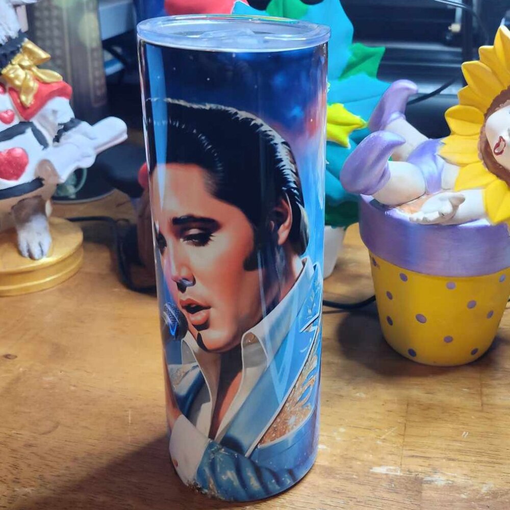 Elvis Presely 20oz Tumbler